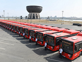Сорок автобусов НЕФАЗ для столицы Татарстана