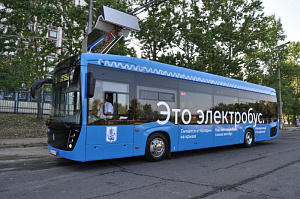 В Москве собраны первые 60 электробусов КАМАЗ